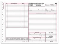 6584A Small Engine Repair Order personalized with business information!