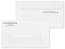 731 #6 Single Window Envelope, Self-Seal personalized with your business information